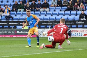 George Lloyd puts Shrewsbury Town 1-0 up