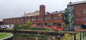 The former Smethwick Enterprise Centre in Rolfe Street, Smethwick. The industrial estate is set to be demolished to make way for new homes. Photo: Sandwell Council. Permission for reuse for all LDRS partners.