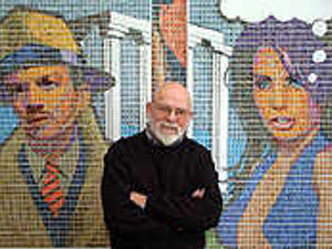 Supporting image for story: Katie is stamp artist Pete's latest subject