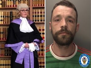 Judge Rhona Campbell and Jamie Arnold