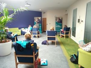 Supporting image for story: Info points set up for hospice 