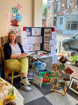 Local artisans displayed their art, performed live demonstrations and sold items at the Artisan Trail