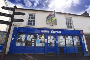 The old Stars newsagents, Church Street, Bishops Castle