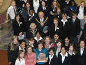 Supporting image for story: Pupils turn legal eagles