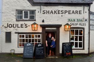 Love your Local: The Shakespeare Inn, Bridgnorth. Landlord and Landlady: Dave and Marie Whelan..