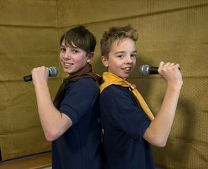 Ellis Alton (left) and Arlo Green (right).