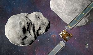 NASA’s Double Asteroid Redirection Test – DART. Image: NASA.