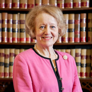 Mary Arden, Lady Arden of Heswall, former Justice of the Supreme Court of the United Kingdom. A judicial pioneer who will deliver a Magna Carta lecture at Soulton Hall.