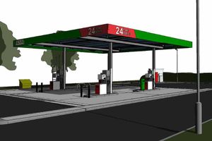 How the station could look