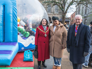 On a still and cool day, it was a chance for the public to meet the Mayor of Stafford. Photo: Ian Knight / Z70 Photography