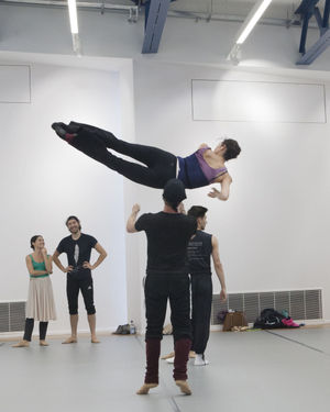 Samara Downs and Max Maslen; Photo Caroline Holden
