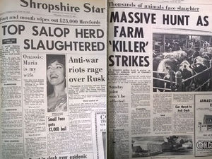 Supporting image for story: 50 years on: How foot-and-mouth disease tore Shropshire apart  