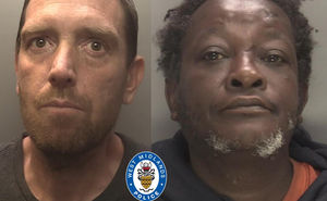 Jason Saunders and Stephen Ngangi