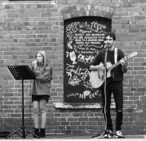 Performing at Fox Fest in Shenstone 