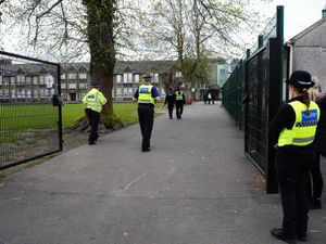 Supporting image for story: CCTV shows moment 14-year-old stabbed two teachers