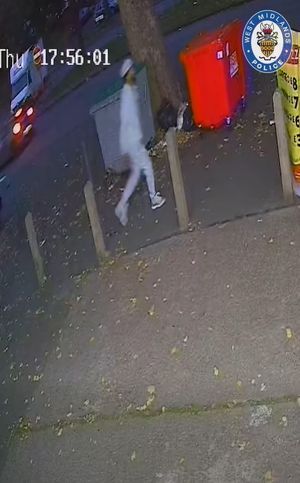 This image has been released of a man West Midlands Police said it wants to speak to. Photo: West Midlands Police