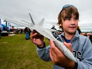 Supporting image for story: Flying high at RAF Cosford model air show- with video and pictures