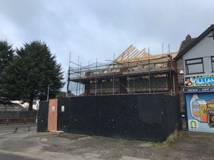 The former butcher shop in Wolverhampton Road, Oldbury.