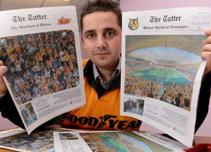 Richard Perkins runs The Tatter, a Wolves fanzine
