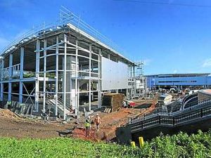 Supporting image for story: Giant new Tesco store taking shape