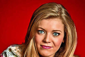 Supporting image for story: Becky Hill in live action on The Voice