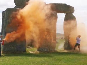 Supporting image for story: Prime Minister slams spray paint incident at Stonehenge as ‘disgraceful act’