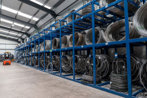 Wire storage at AWI