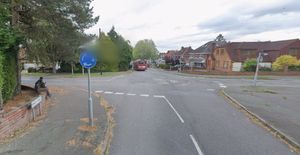 The burst pipe happened between Himley Crescent and Patricia Avenue. Photo: Google Street Map