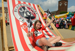 Lily Rolinson at Dudley Fun Day