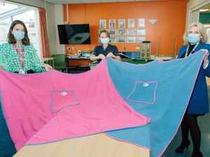 Supporting image for story: Close knit friends providing extra comfort to spinal injury patients at Shropshire hospital