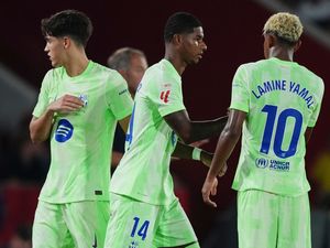 Supporting image for story: Marcus Rashford makes Barcelona debut and Harry Kane lifts silverware in Germany