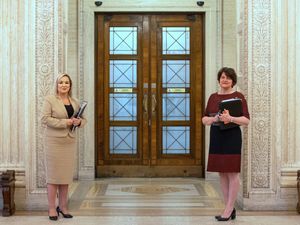 Supporting image for story: ‘Chill’ between Foster and O’Neill after Storey funeral, Covid inquiry told