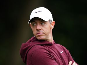 Supporting image for story: Rory McIlroy breaks club and putts left-handed in ‘rollercoaster’ opening round