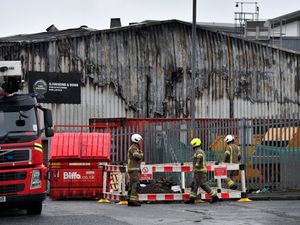 Supporting image for story: 'Large scale incident' declared in Walsall as 10 fire crews attend blaze
