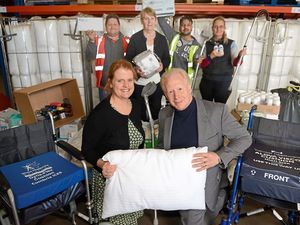 Supporting image for story: Generous Shropshire folk donate unwanted medical supplies to charity