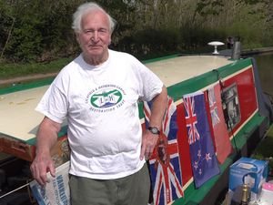 Supporting image for story: Two volunteers with 70 years between them honoured for work with canal trust 