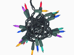 Supporting image for story: Villagers help save Whittington Christmas tree lights