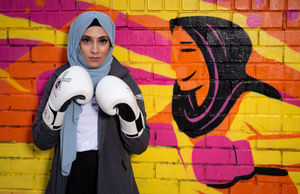 Haseebah Abdullah, coach at Windmill Boxing Gym