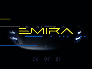 Supporting image for story: Lotus’s last combustion car will be called Emira and arrives this summer