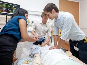 Supporting image for story: Dummy runs to hone trainee medics' skills at Dudley's Russells Hall Hospital