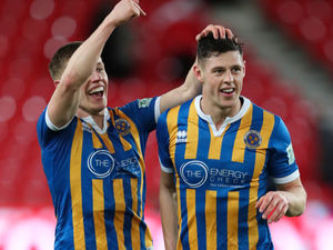 Supporting image for story: Goal for 'brilliant' Shrewsbury Town will take some time to hit home – boyhood Stoke fan James Bolton