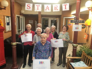 Supporting image for story: Bridgnorth care home staff get residents moving with new project