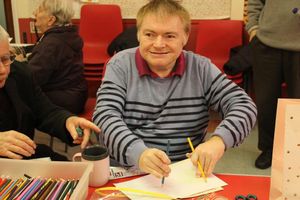 An adult at the Gateway Club