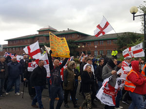 Supporting image for story: English Defence League to march in Telford again over child sexual exploitation