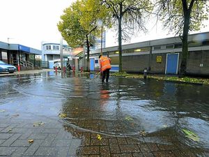 Supporting image for story: Black Country roads hit by flooding as ten days of downpours predicted