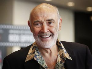 Headshot of Sir Sean Connery smiling