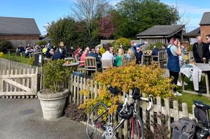 The Sun Inn in Ellesmere has one of the best beer gardens in the county. Photo: Real Ale Trails Company/Google 