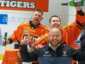 Supporting image for story: Champagne moment for Telford Tigers 2