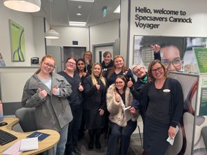 Supporting image for story: Cannock opticians eye up award