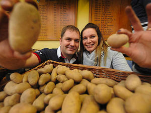 Supporting image for story: Harper Adams University's Potato Day proves to be smash - watch
